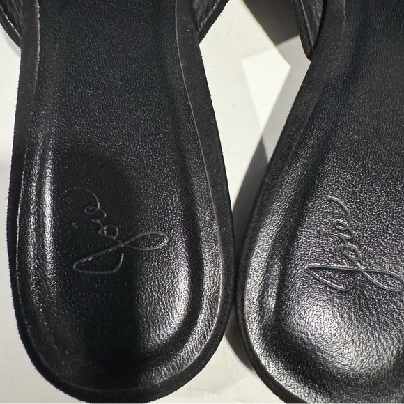 Joie Adia Mules Embroidered Pointed Toe Flats Shoes Size 37 - Picture 11 of 12